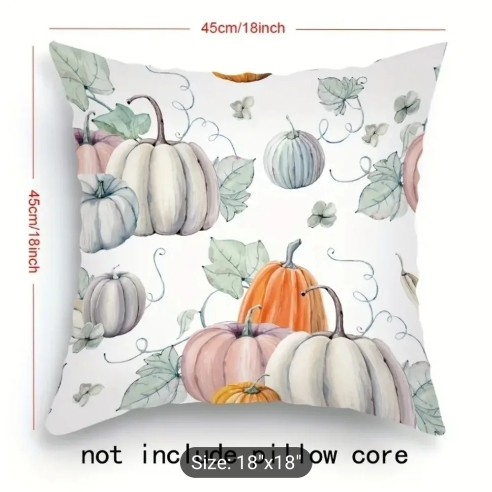 Pumpkin Pillow Case